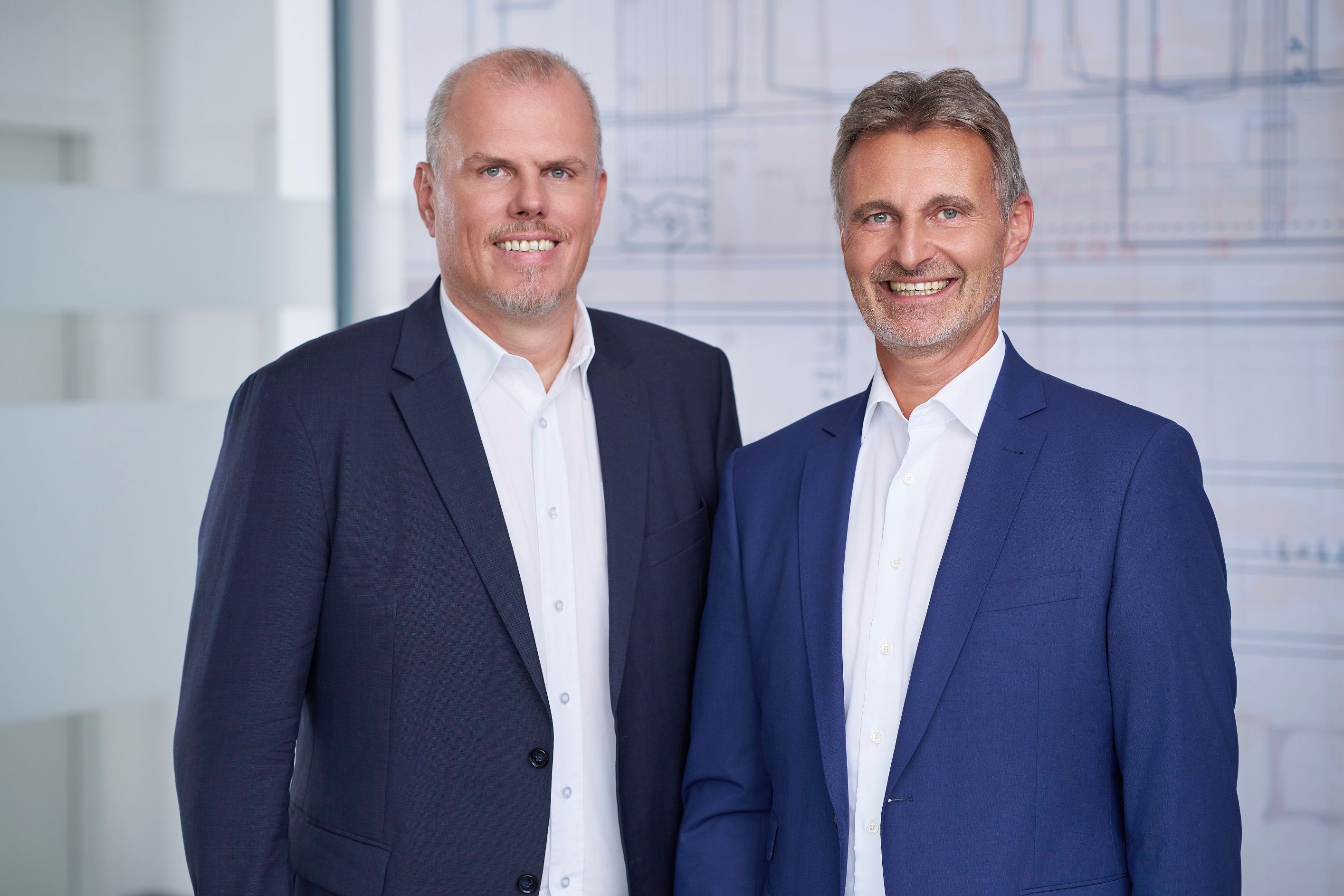NÖVOG Geschäftsführer Michael Hasenöhrl und Wolfgang Schroll