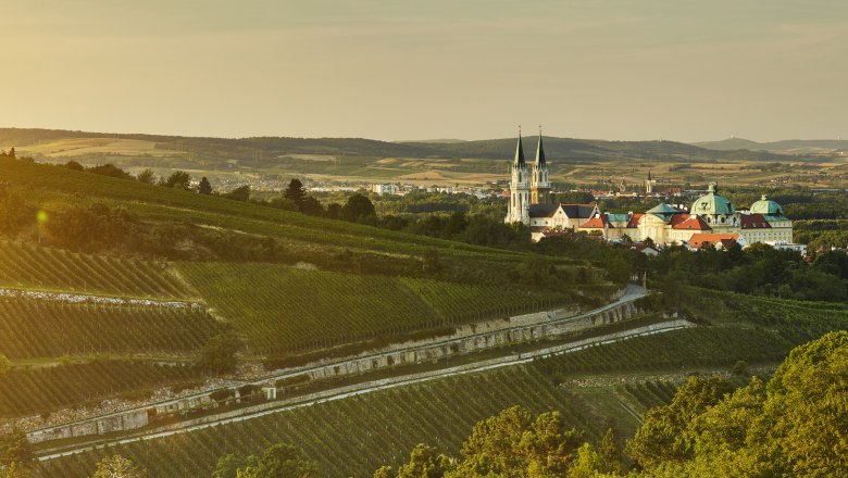 Blick auf Stift Klosterneuburg