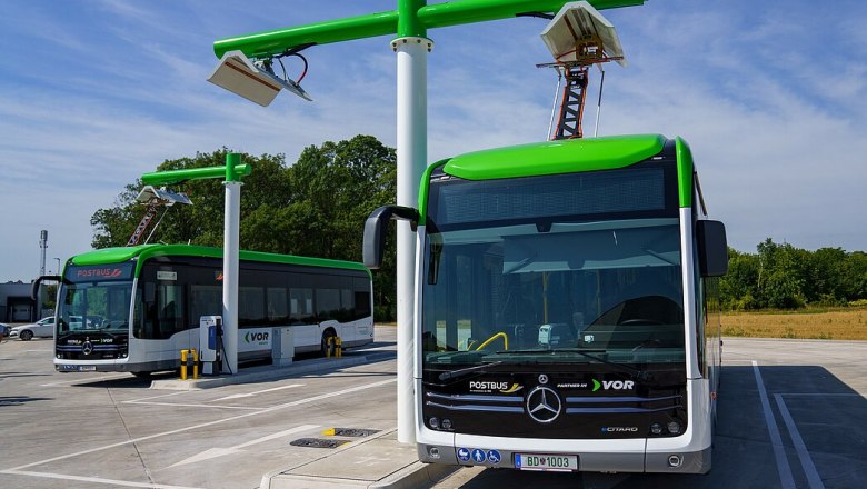 E-Bus im südlichen Weinviertel, © Bollwein/flashface